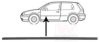 VAN WEZEL 5888427 Trim/Protective Strip, door